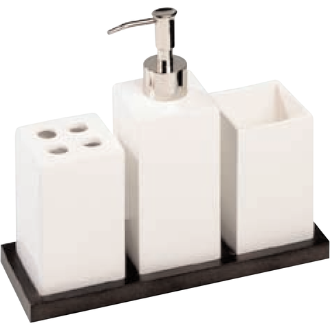 Roper Rhodes Ceramic Bathroom Accessories, Toothbrush, Cotton, Lotion Holders, [product_variation] - Freedom Homestore