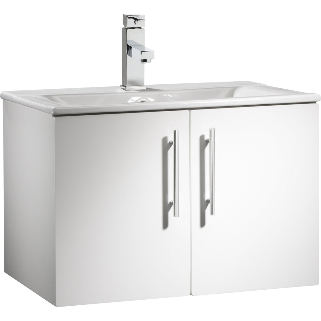 *Clearance* Roper Rhodes 'Viva' 600mm Wall Mounted Bathroom Vanity Unit With Sink., [product_variation] - Freedom Homestore