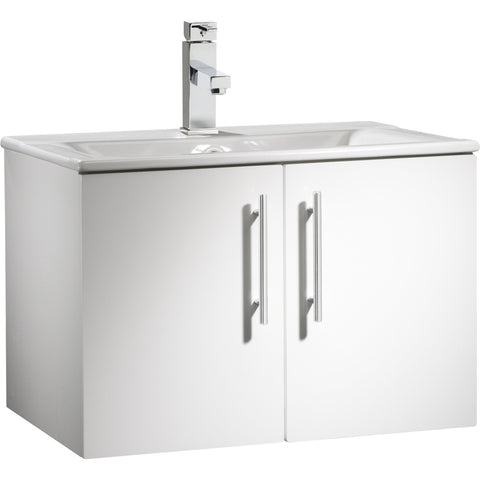 *Clearance* Roper Rhodes 'Viva' 600mm Wall Mounted Bathroom Vanity Unit With Sink.