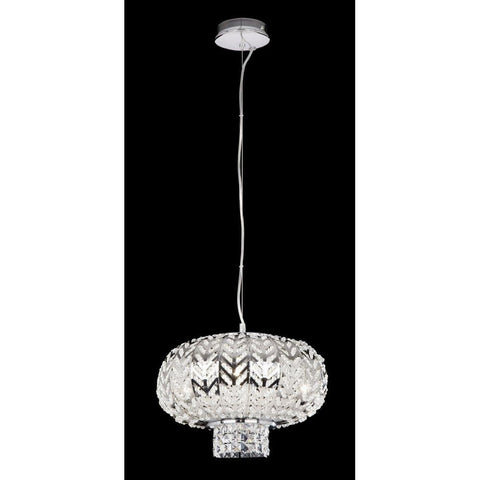Endon "Fantasy" Three Light Chrome and Crystal Ceiling Pendant. FANTASY-3CH, [product_variation] - Freedom Homestore