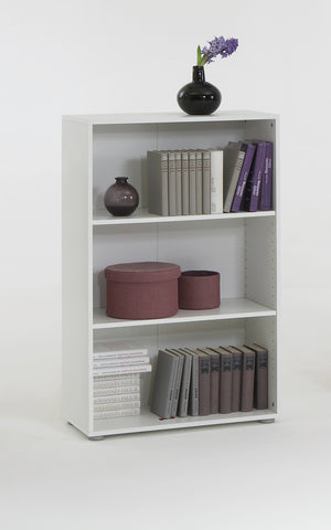 *Clearance* 'Felix 3' Short Bookcase / Shelving Cabinet, Adjustable Shelves. Stackable